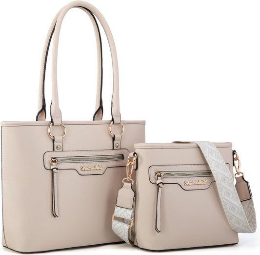 Montana West Handbags Set for Women - Stylish Tote and Crossbody