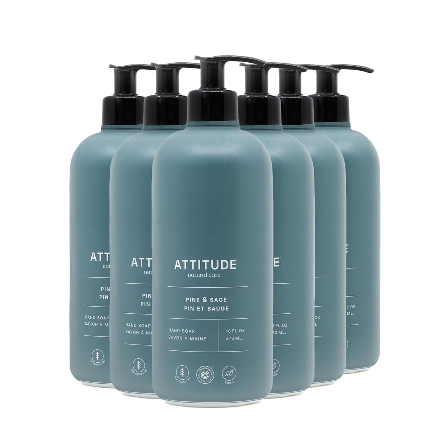 ATTITUDE Limited Edition Liquid Hand Soap - Pine & Sage