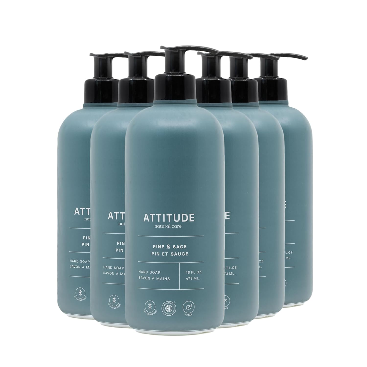 ATTITUDE Limited Edition Liquid Hand Soap - Pine & Sage