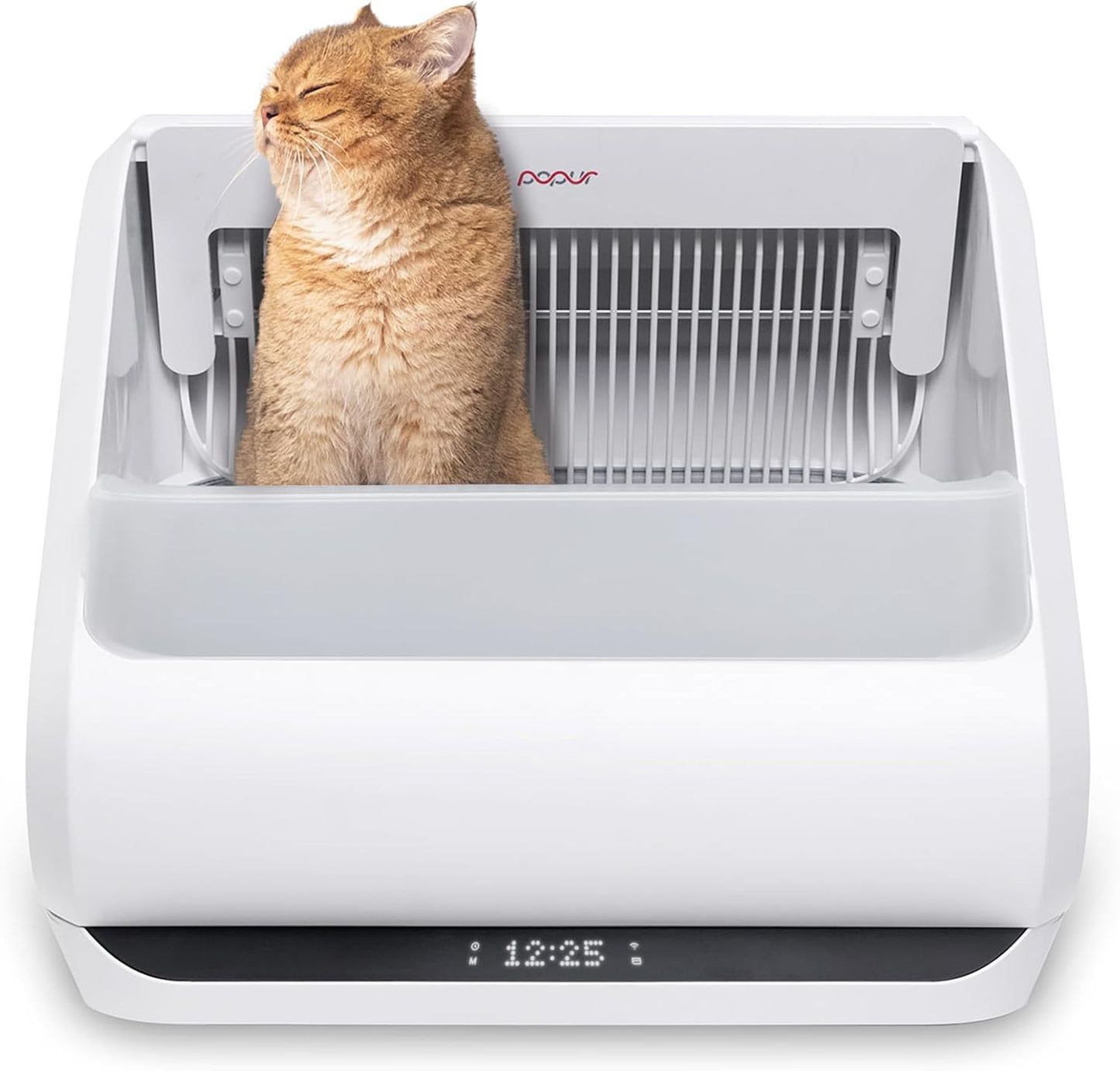 Popur X5 Self Cleaning Cat Litter Box for Effortless Cleanup