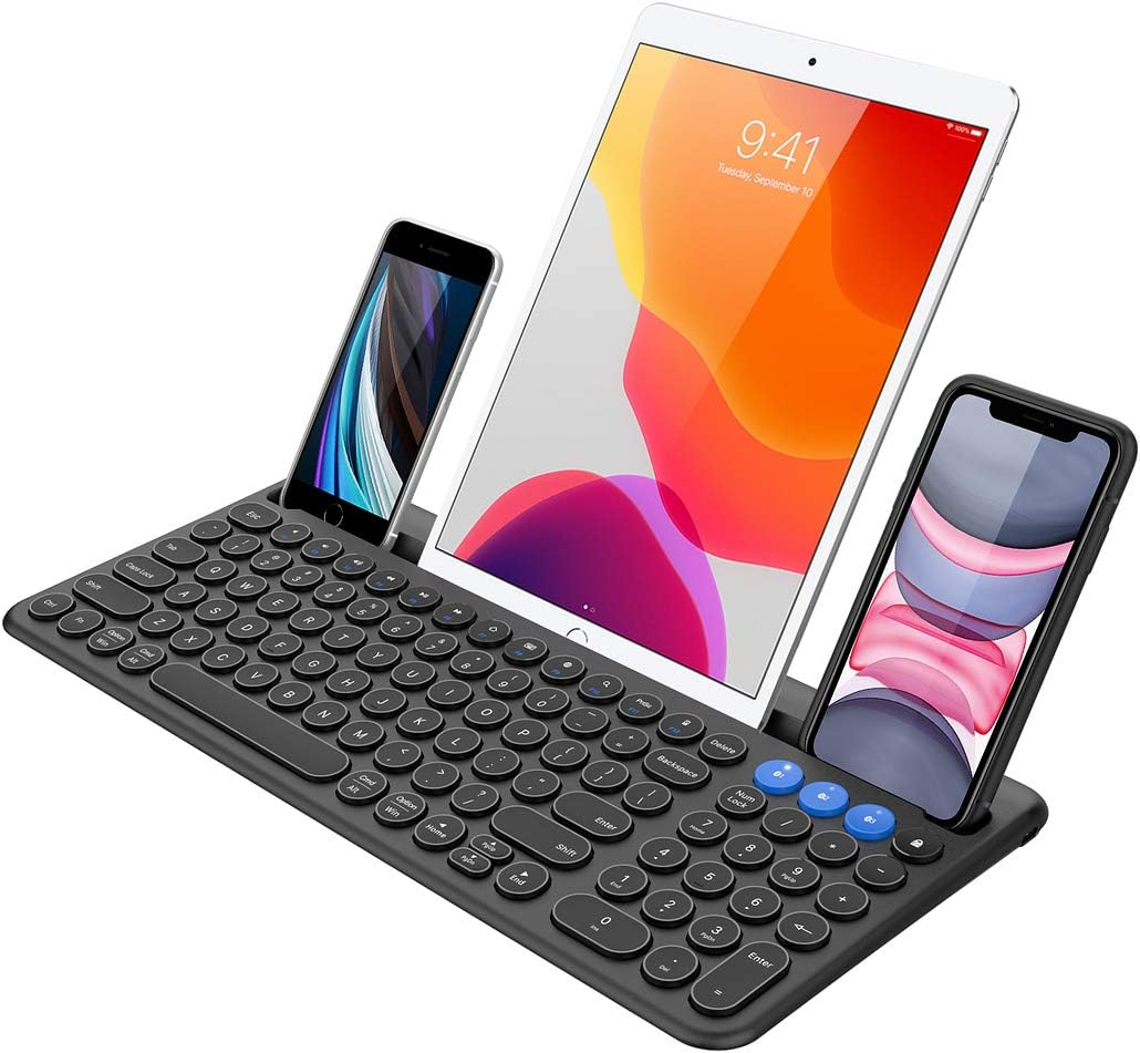 Arteck Wireless Keyboard - Multi-Functional Cradle