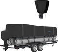 Heavy Duty 1200D Solution-Dyed Boat Cover 21ft-24ft - Rugged