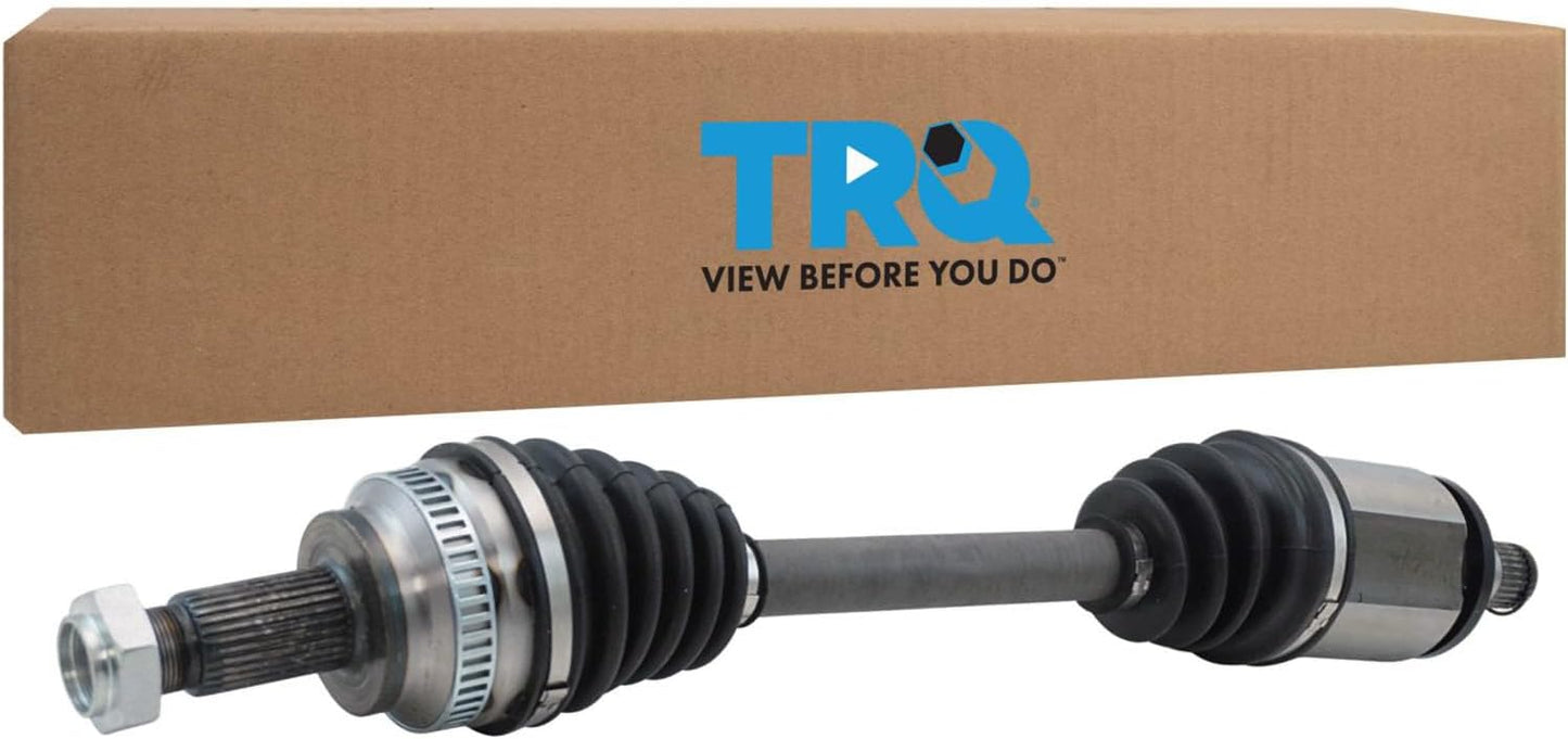 TRQ Front Left CV Axle Shaft Assembly for BMW 525xi 530xi 528xi