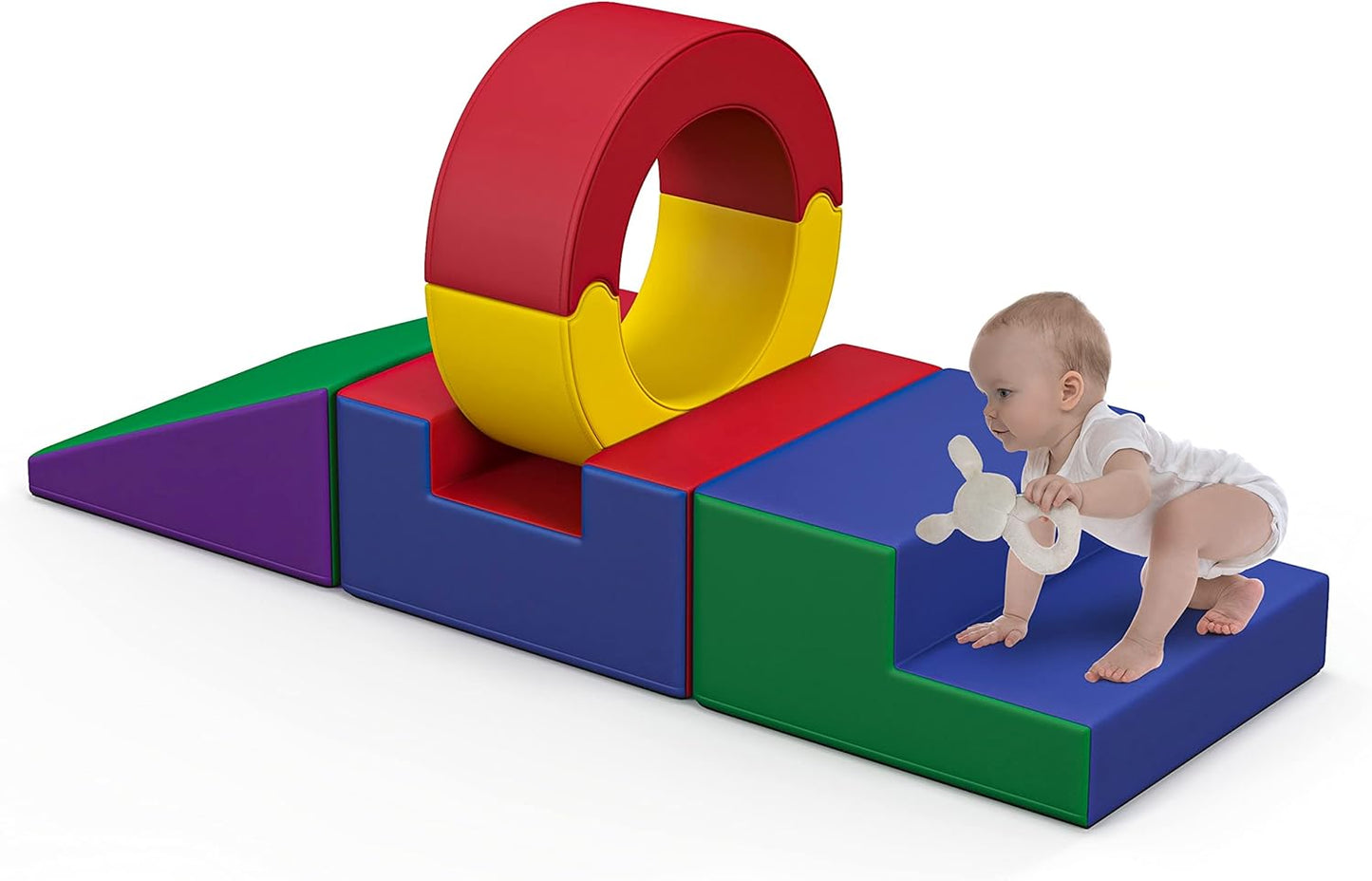 Foam Climbing Toys for Toddlers - Safe Indoor Soft Play Set