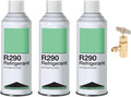 Leak Saver R290 Refrigerant 8oz Self-Sealing Container (3 Pack)