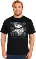 Zubaz NFL Team Graphic T-Shirt for Men Short Sleeve