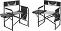 SUNNYFEEL Oversized Camping Directors Chair 2 Pack - Heavy Duty