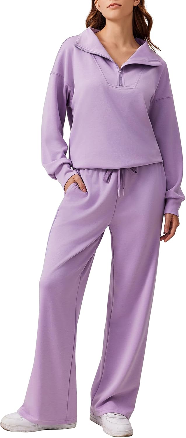 Stylish 2 Piece Sweatsuit Set for Women by PINSPARK for Fall