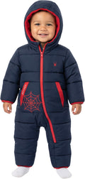 Spyder Baby Snow Suit Fleece Lined Zip Snow Pram - Warm Infant