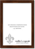 wallsthatspeak 22x36 Mocha Walnut Picture Frame for Posters