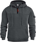 Men's Heavyweight Full Zip Fleece Hoodie - Warm Everyday Layer