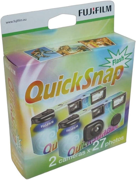 Fujifilm Quicksnap 400 - Double the Memories, Instantly Captured!
