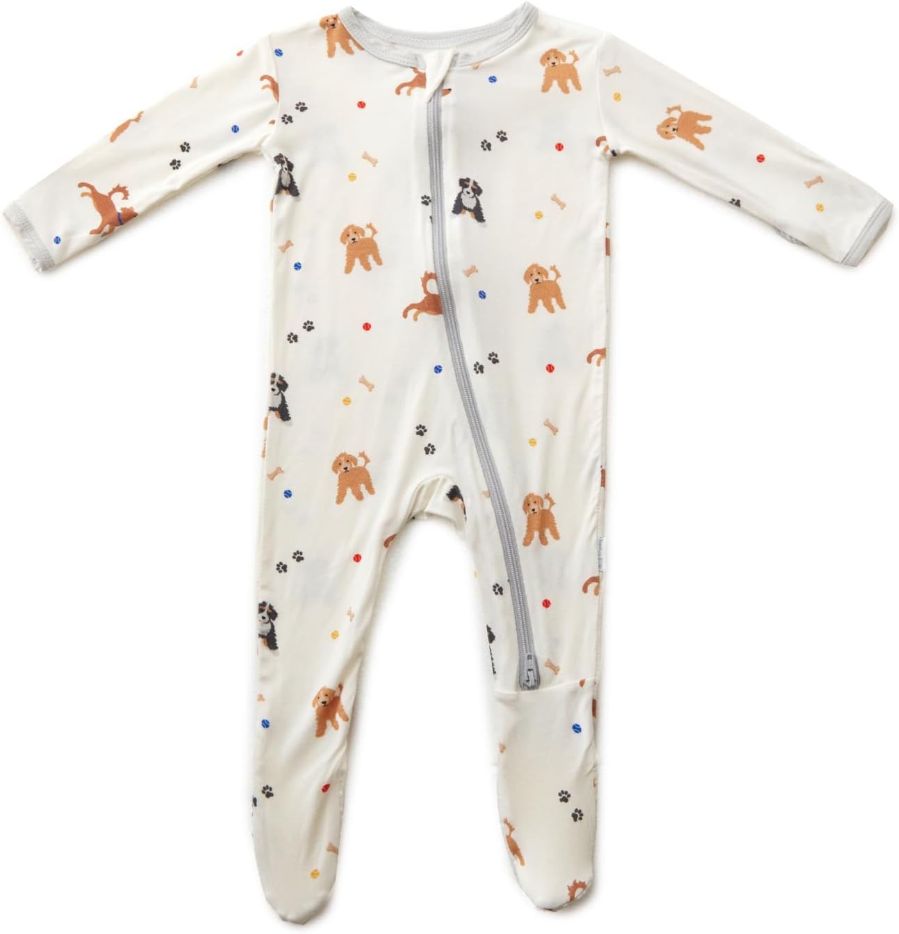 Bamboo Little Soft Baby Footie Pajamas for Newborns and Toddlers