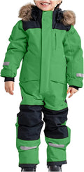 Snow Suit for Kids One Piece Snowsuit - Waterproof Warm (Style 13L3)