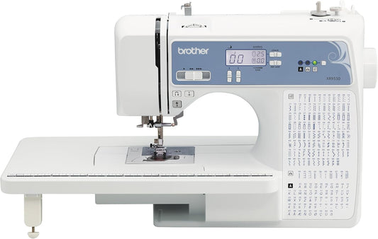 Brother Computerized Sewing Machine - 165 Stitches, LCD Display, Wide Table