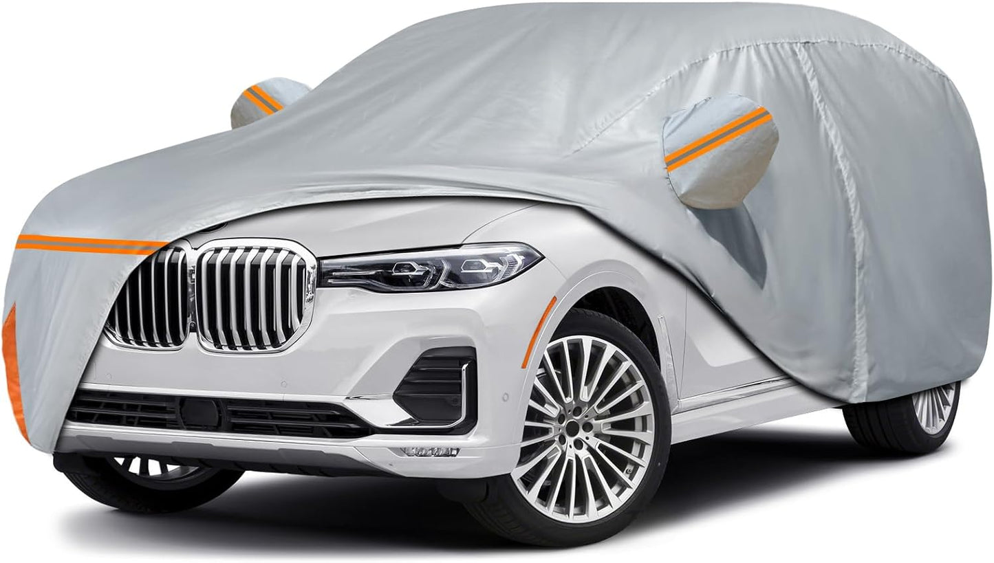 Waterproof Car Cover for 2018-2025 BMW X7 with Zipper Access