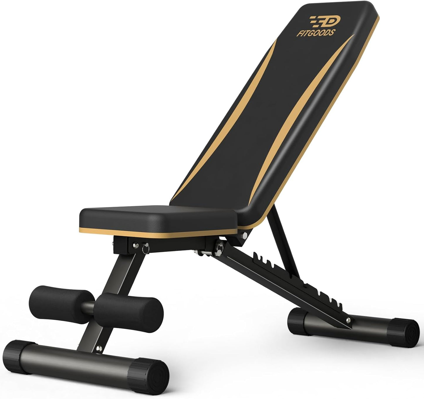 Adjustable Weight Bench for Home Gym - Heavy-Duty Foldable