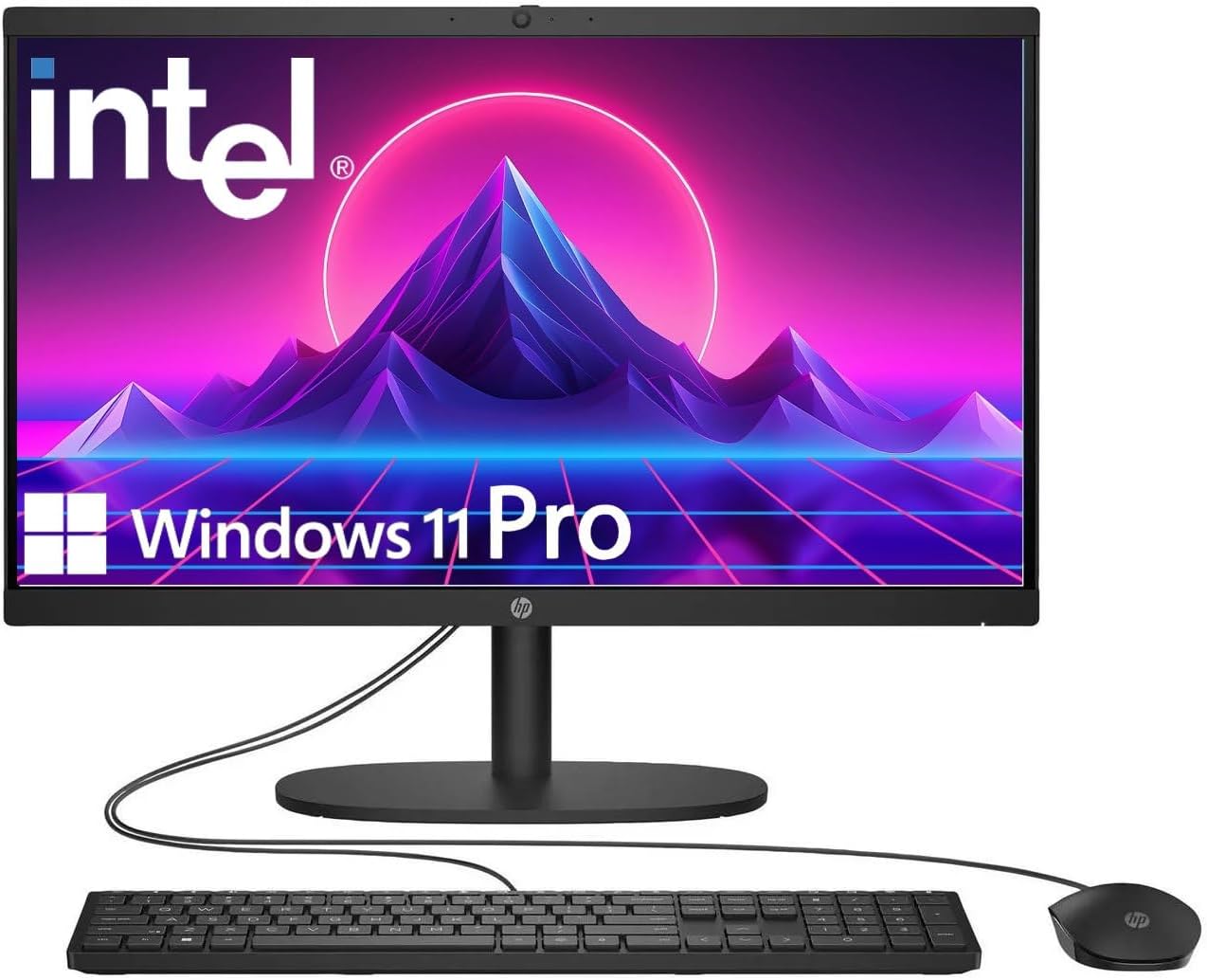 HP 2025 22 FHD All-in-One Desktop Computer for Everyday Use