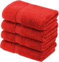 Superior Egyptian Cotton Hand Towel Set of 4 - Plush, Heavyweight