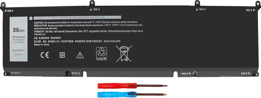 Ultimate Power Boost: 86Wh Laptop Battery for Dell