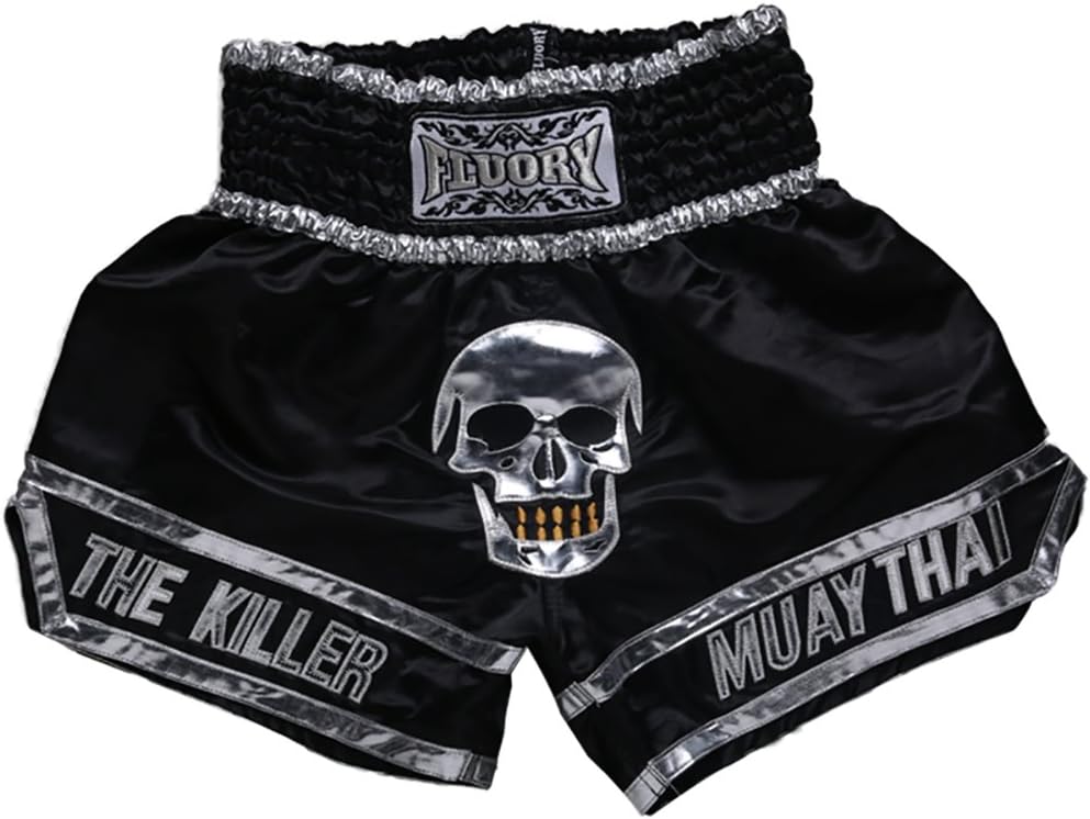 FLUORY Muay Thai Fight Shorts for MMA and Kickboxing Training