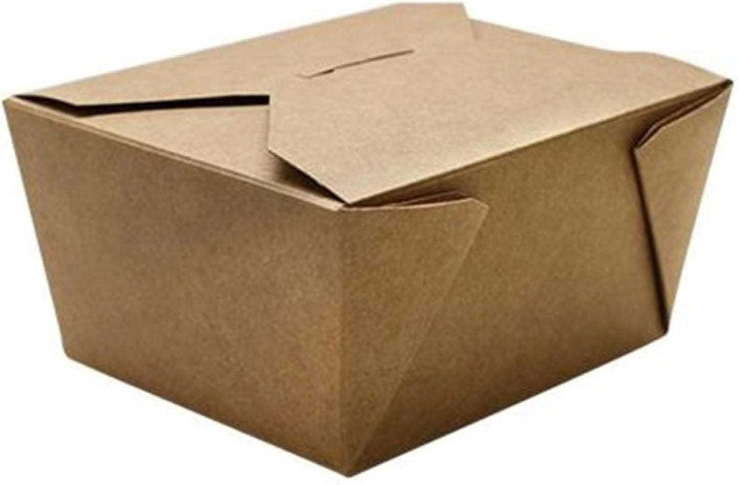 Karat 30oz Fold-To-Go Box #1 - Kraft for Convenient Storage