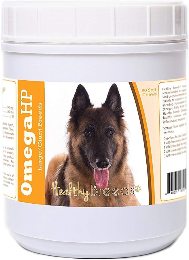 Healthy Breeds Omega HP Fatty Acid Chews for Dog Skin and Coat