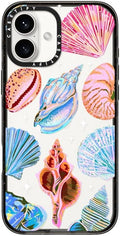 Impact Case for iPhone 16 Plus Seashell Clear Black - Slim Protection