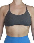 AUROLA Workout Sports Bra Women Strappy Backless Light Support