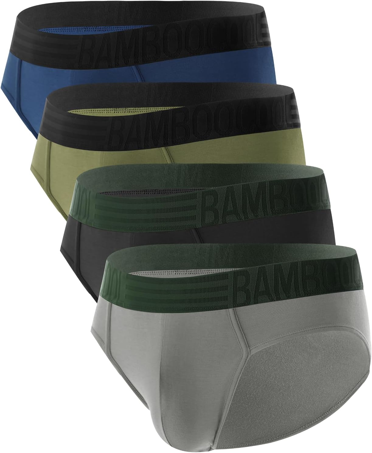 Men's Tagless Briefs with Comfort Soft Underwear for All-Day Wear