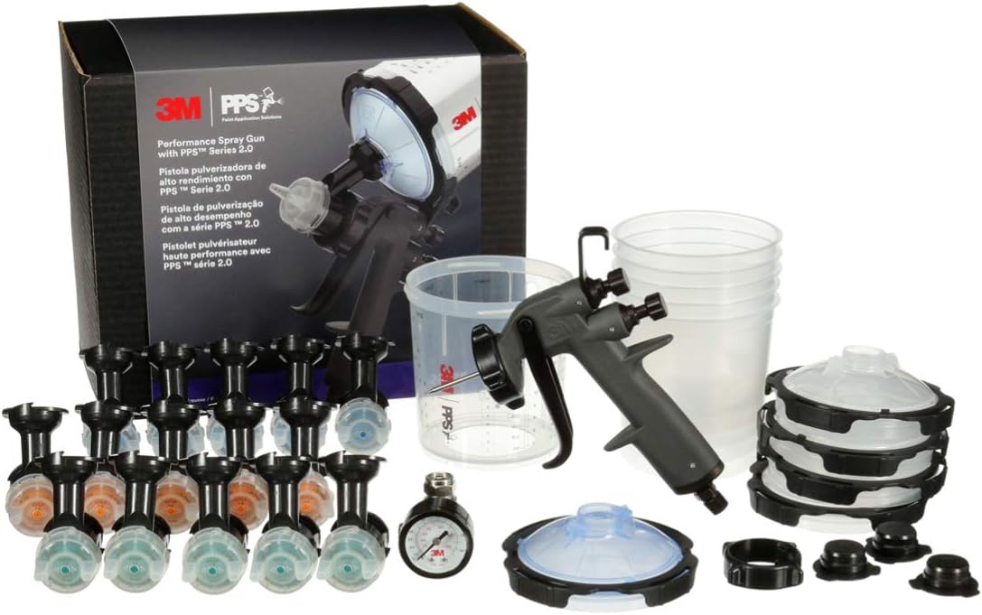 3M Performance Spray Gun Starter Kit for Precision Painting