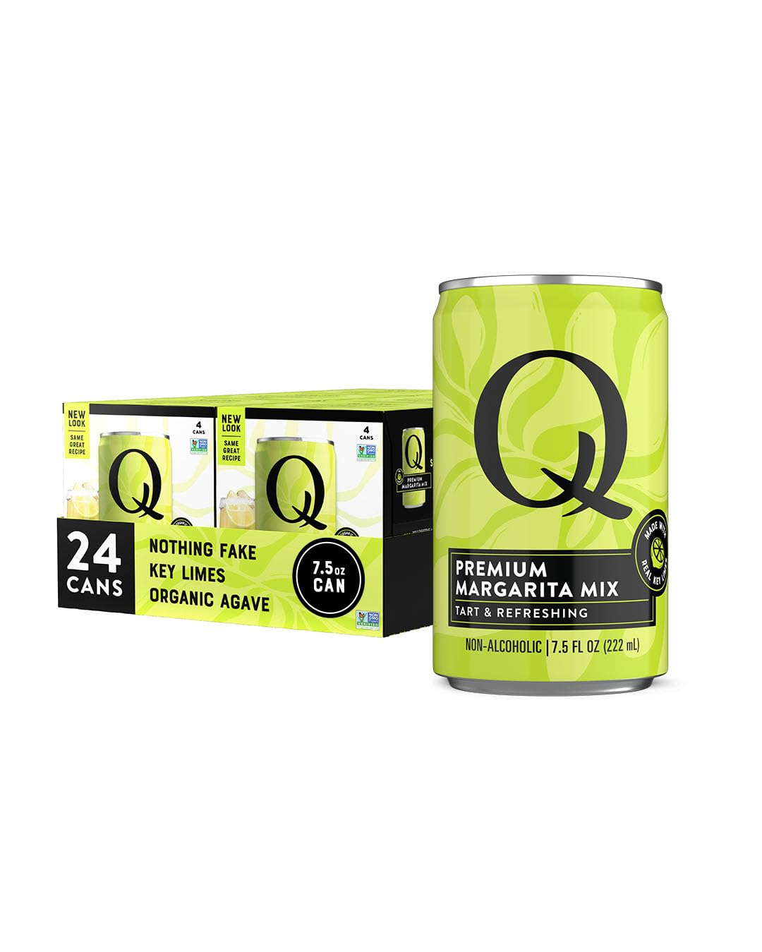 Q Margarita Mix with Real Key Limes & Organic Agave - Tart Flavor