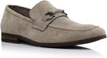 Ferro Aldo Demitri Classic Moc-Toe Penny Loafers - Sleek Vegan Suede