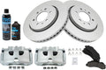 Front Brake Pad & Rotor Kit with Calipers - Direct Fit F-150