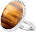 Natural Amazonite Crystal Ring Sterling Silver - Perseverance