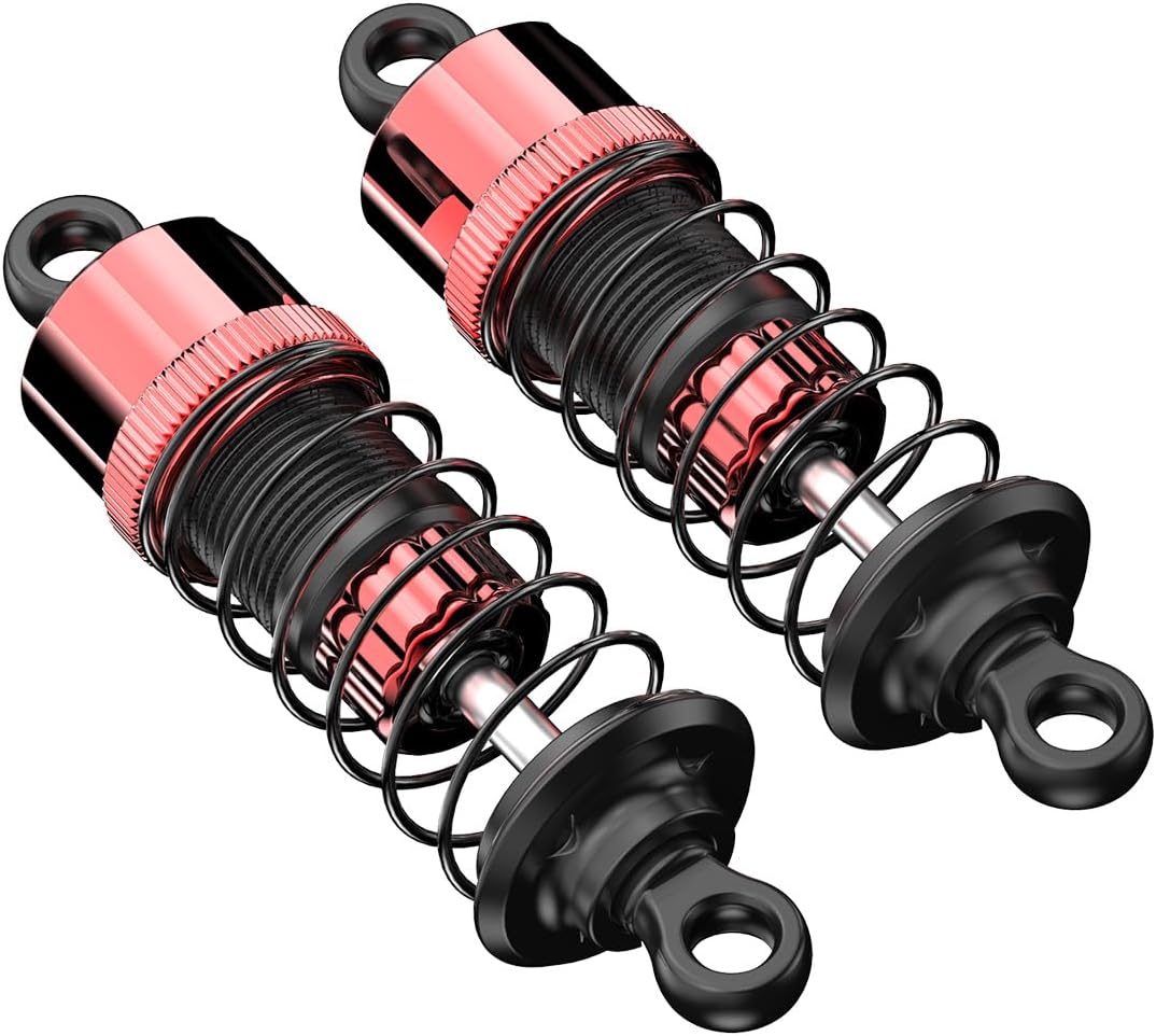 Upgrade Your RC Car: Aluminum Capped Front Shocks for HYPER GO