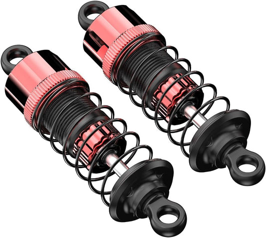 Upgrade Your RC Car: Aluminum Capped Front Shocks for HYPER GO