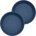 21 in Plant Saucer - Durable Slate Blue Tray for Indoor & Outdoor