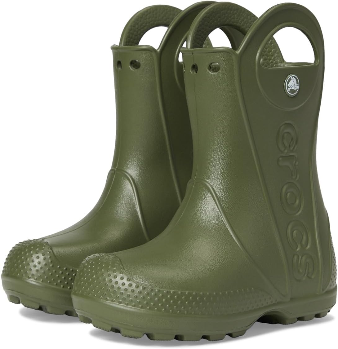 Crocs Kids' Handle It Rain Boots for Puddle Jumping Fun