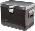 Coleman Steel Belted Cooler: Superior Ice Retention