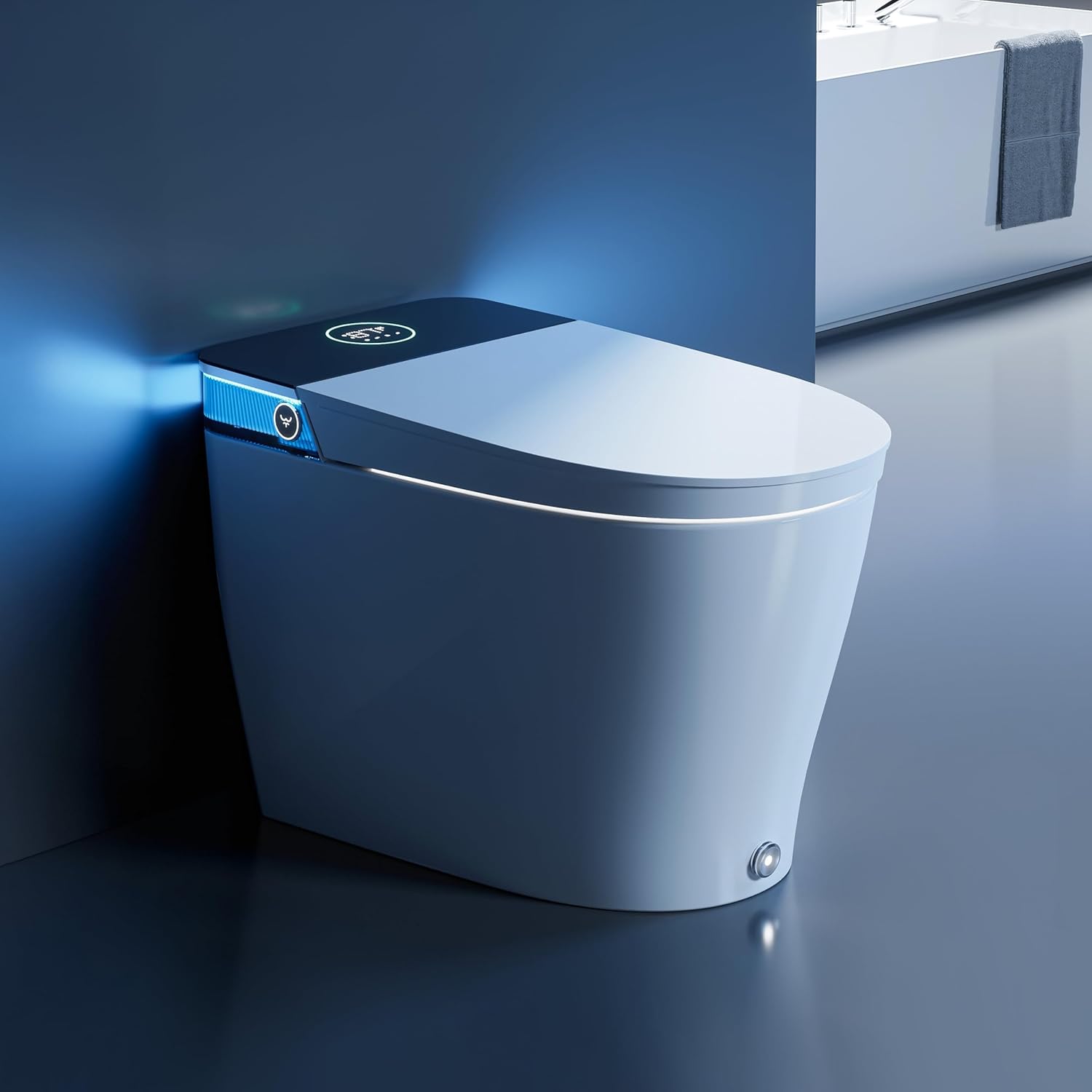 HOROW Artistic Smart Toilet with Powerful Flush and Bidet
