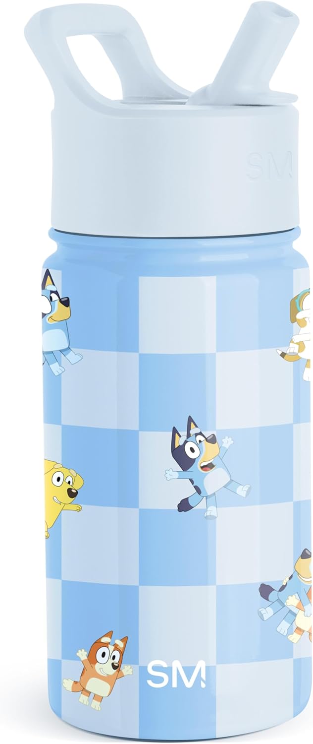 Insulated 14oz Bluey Kids Water Bottle