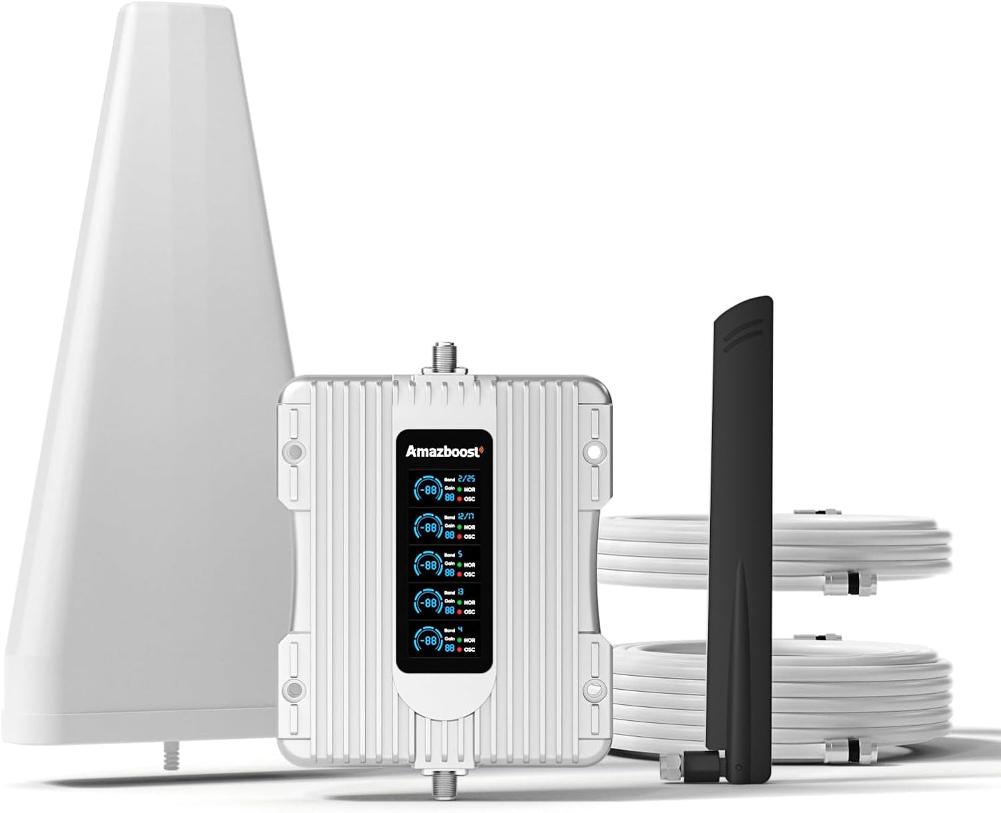 Amazboost Cell Phone Booster with LCD Display for Home Use