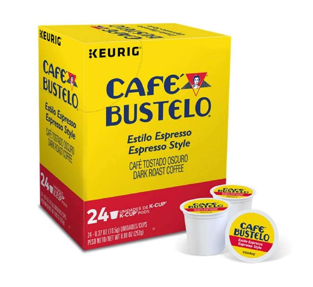 24 Cafe Bustelo Espresso Style Pods - Rich Bold Flavor!