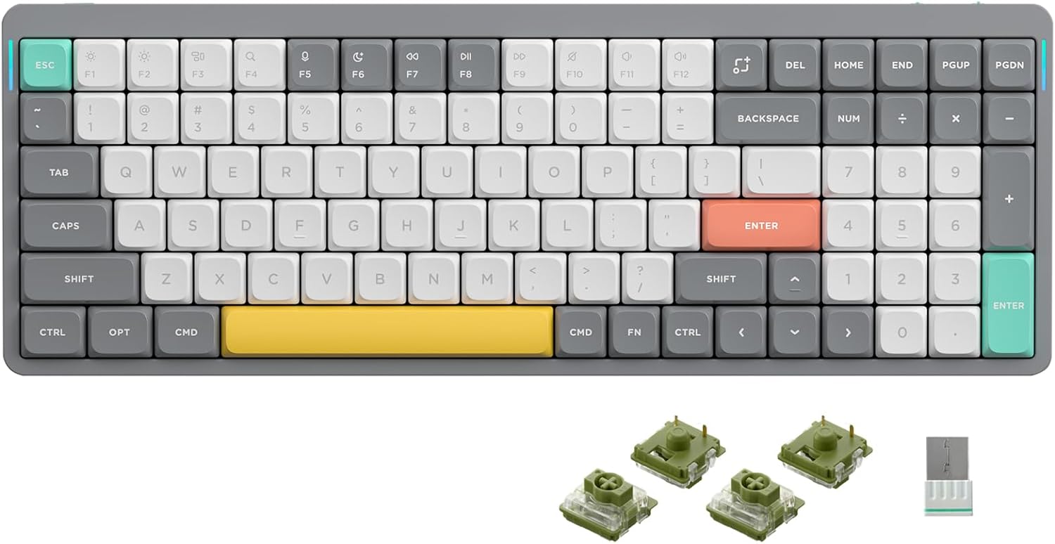 nuphy Air96 V2 Wireless Mechanical Keyboard - Ultimate Gaming Control
