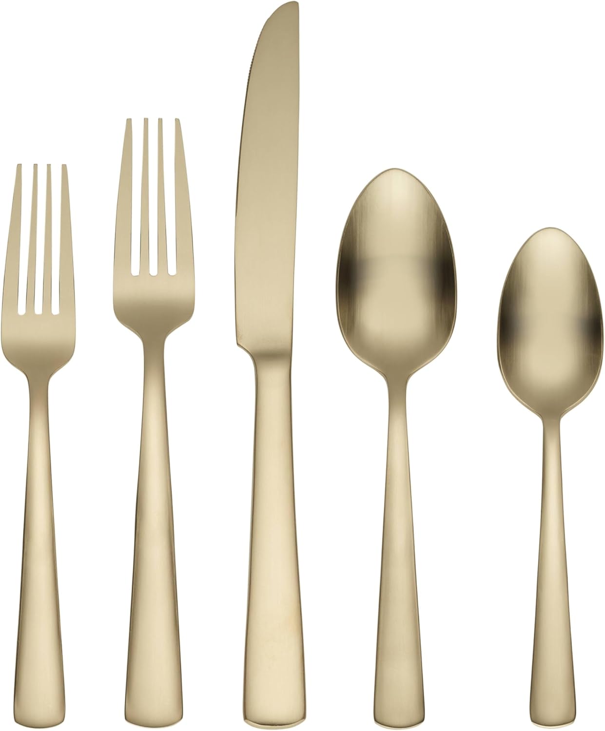 Oneida Aptitude Champagne Satin 20-Piece Flatware Set Review