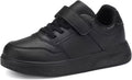 Leather Knit Kids Running Sneakers - Lightweight Breathable Fit