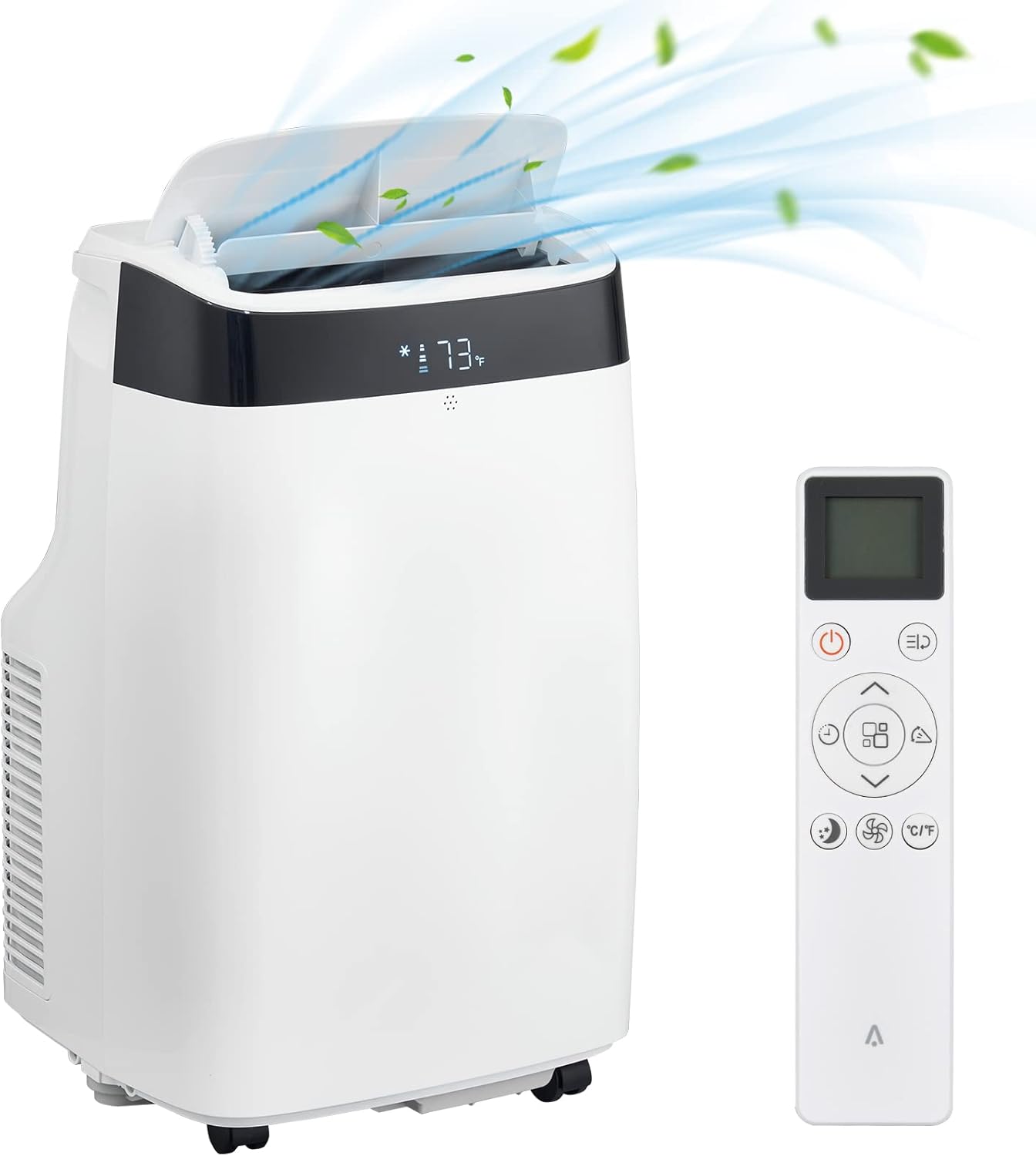 Jojoka 10000 BTU Portable AC: Cool 450 Sq. ft with Remote