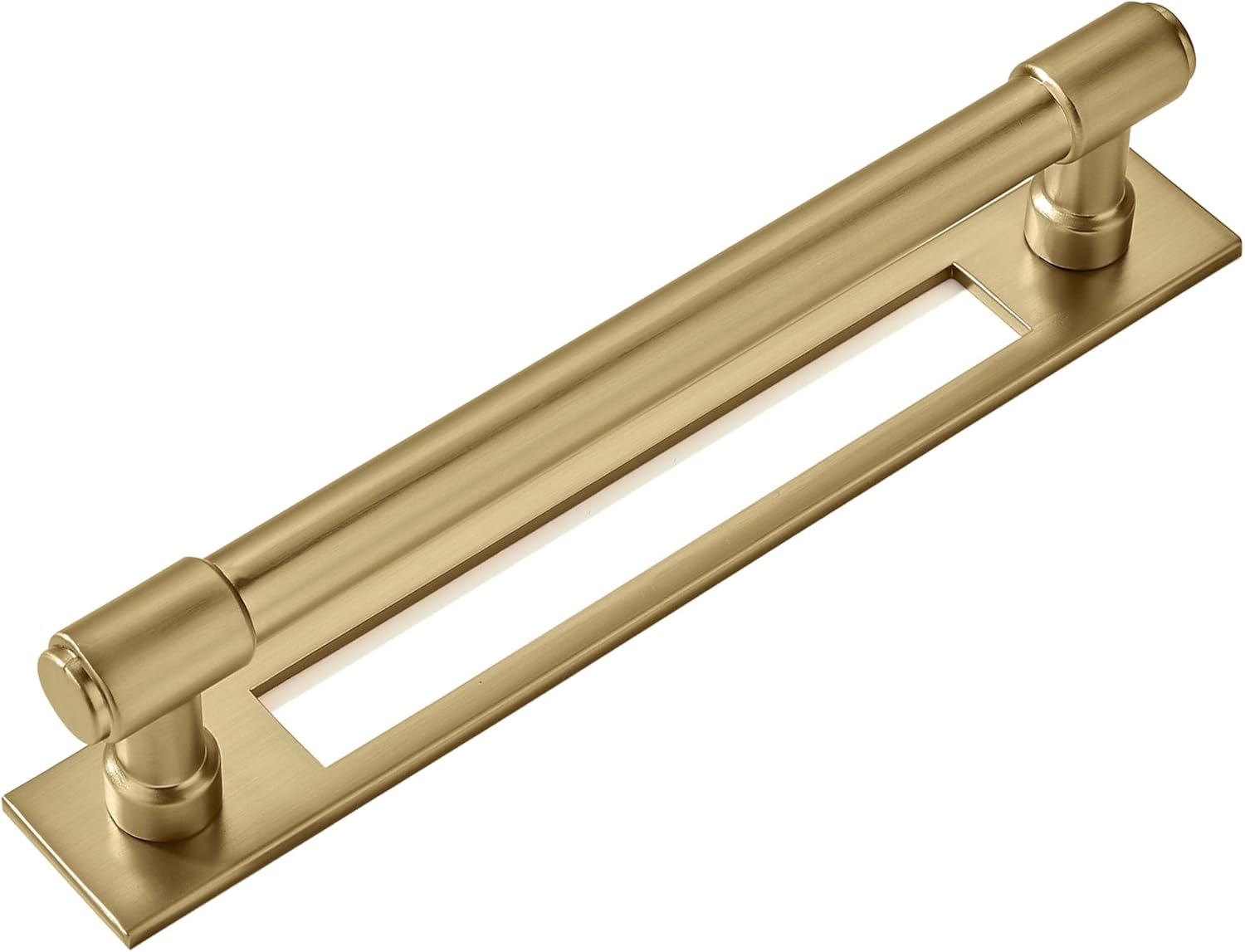 Champagne Bronze Cabinet Pull Backplate 5 Pack for Kitchen Use