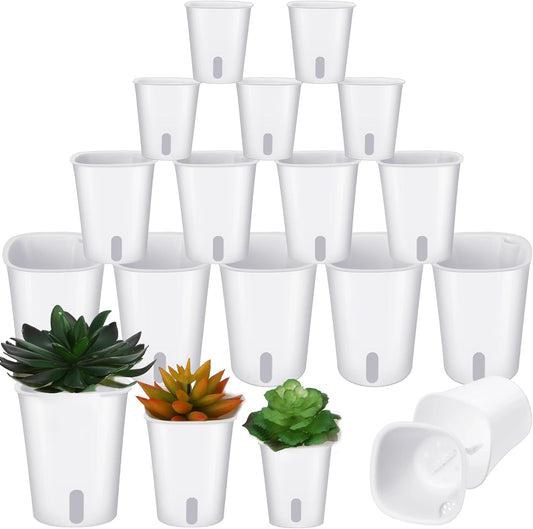 18 Pcs Self Watering Pots for Indoor Plants and Flowers